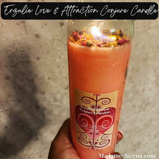 Erzulie’s Love & Attraction Conjure Candle