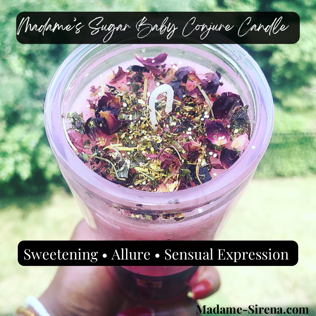 Madame’s “Sugar Baby” 7-Day Conjure Candle